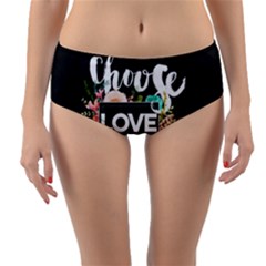 Love Reversible Mid-waist Bikini Bottoms