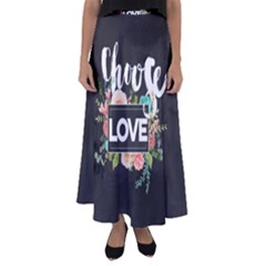 Love Flared Maxi Skirt by NouveauDesign