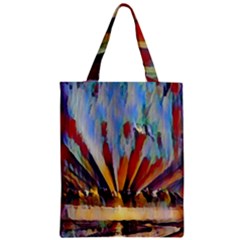 3abstractionism Zipper Classic Tote Bag by NouveauDesign