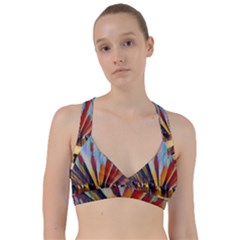 3abstractionism Sweetheart Sports Bra by NouveauDesign