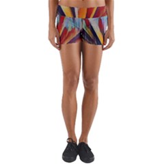 3abstractionism Yoga Shorts by NouveauDesign