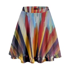 3abstractionism High Waist Skirt by NouveauDesign