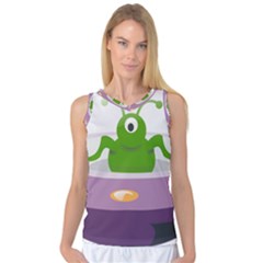 Ufo Women s Basketball Tank Top by Celenk