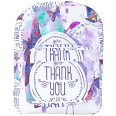 Thank You Full Print Backpack by Celenk