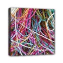 Funny Colorful Yarn Pattern Mini Canvas 6  x 6  View1