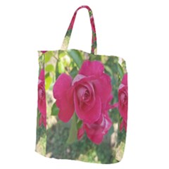 Romantic Red Rose Photography Giant Grocery Zipper Tote by yoursparklingshop