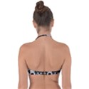 Cute Reindeer  Halter Bandeau Bikini Top View2