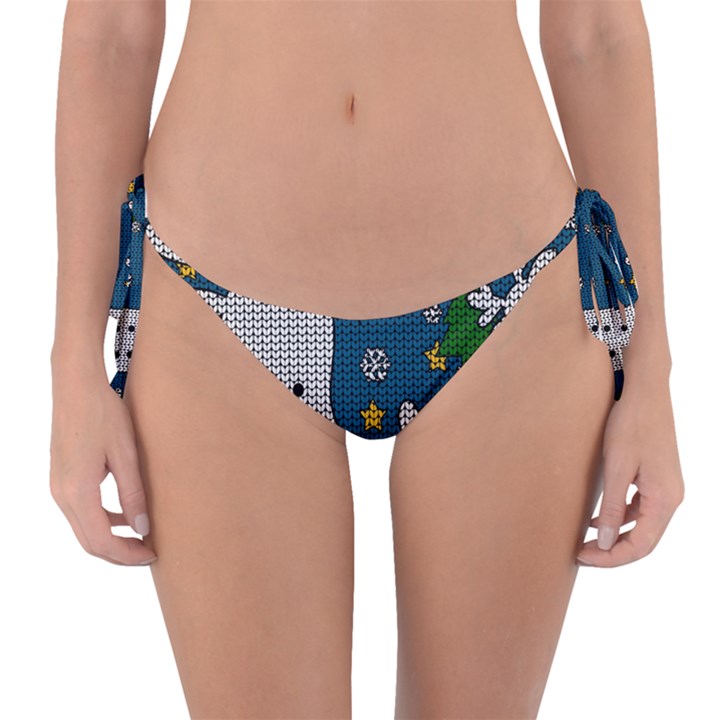 Cute Reindeer  Reversible Bikini Bottom