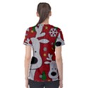 Cute Reindeer  Women s Sport Mesh Tee View2