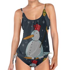 Snowman Tankini Set by Valentinaart