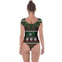 Ugly Christmas Sweater Short Sleeve Leotard  View2