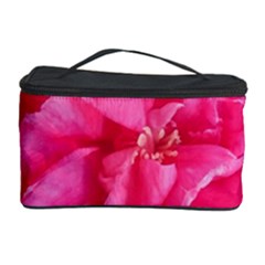 Pink Flower Japanese Tea Rose Floral Design Cosmetic Storage Case by yoursparklingshop