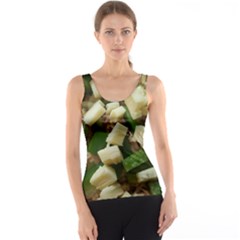 Cheese And Peppers Green Yellow Funny Design Tank Top by yoursparklingshop