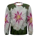 Floral Soft Pink Flower Photography Peony Rose Men s Long Sleeve Tee View1