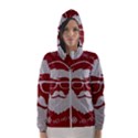 Ugly Christmas Sweater Hooded Wind Breaker (Women) View1