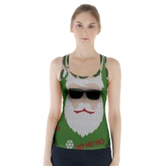 Ugly Christmas Sweater Racer Back Sports Top by Valentinaart