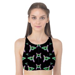 Fishes Talking About Love And Stuff Tank Bikini Top by pepitasart