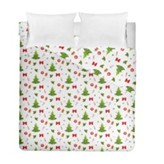 Christmas Pattern Duvet Cover Double Side (full/ Double Size) by Valentinaart