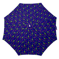 Christmas Pattern Straight Umbrellas by Valentinaart