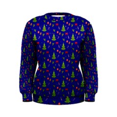 Christmas Pattern Women s Sweatshirt by Valentinaart