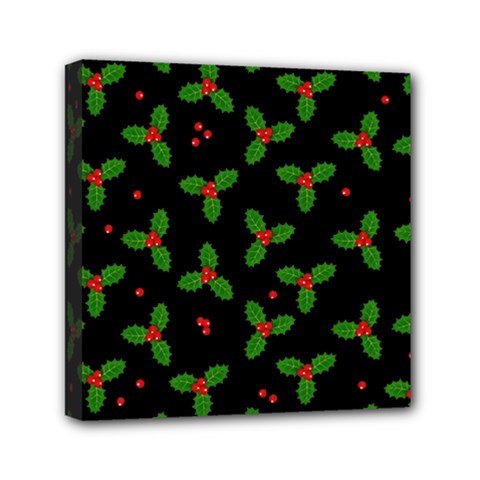 Christmas Pattern Mini Canvas 6  X 6 