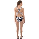 Vintage Thanksgiving Cut-Out Back One Piece Swimsuit View2