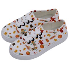 Thanksgiving Kids  Classic Low Top Sneakers by Valentinaart