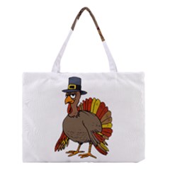 Thanksgiving Turkey  Medium Tote Bag by Valentinaart