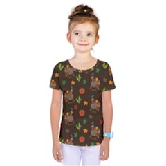 Thanksgiving Turkey  Kids  One Piece Tee