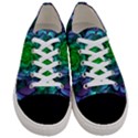 Beautiful Purple & Green Aeonium Arboreum Zwartkop Women s Low Top Canvas Sneakers View1