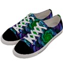 Beautiful Purple & Green Aeonium Arboreum Zwartkop Women s Low Top Canvas Sneakers View2