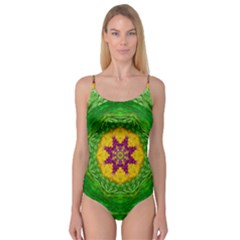 Feathers In The Sunshine Mandala Camisole Leotard  by pepitasart