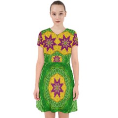 Feathers In The Sunshine Mandala Adorable In Chiffon Dress by pepitasart