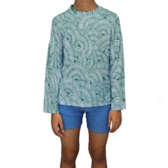 Design Art Wesley Fontes Kids  Long Sleeve Swimwear by wesleystores