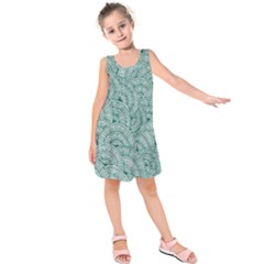 Design Art Wesley Fontes Kids  Sleeveless Dress by wesleystores