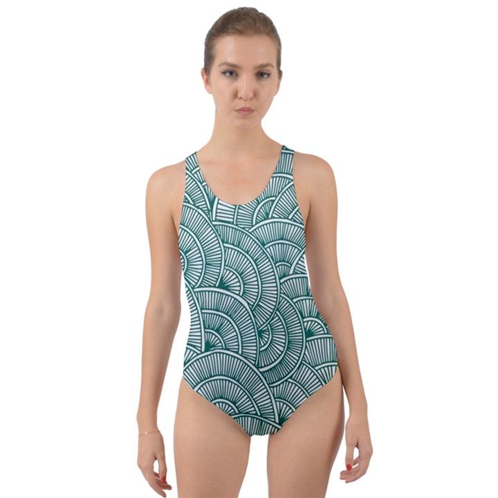 Design Art Wesley Fontes Cut-Out Back One Piece Swimsuit