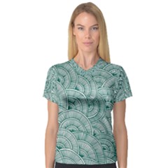 Design Art Wesley Fontes V-neck Sport Mesh Tee