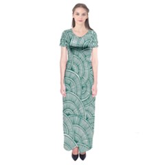 Design Art Wesley Fontes Short Sleeve Maxi Dress