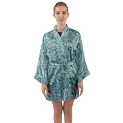 Design Art Wesley Fontes Long Sleeve Kimono Robe