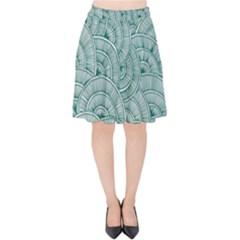 Design Art Wesley Fontes Velvet High Waist Skirt