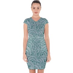 Design Art Wesley Fontes Capsleeve Drawstring Dress 