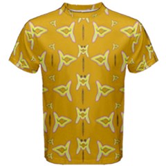 Fishes Talking About Love And   Yellow Stuff Men s Cotton Tee by pepitasart