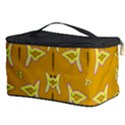 Fishes Talking About Love And   Yellow Stuff Cosmetic Storage Case View3