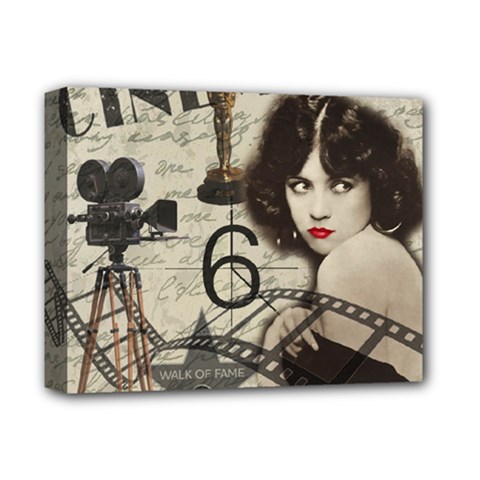 Vintage Cinema Deluxe Canvas 14  X 11  by Valentinaart