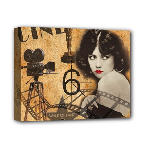 Vintage Cinema Deluxe Canvas 14  X 11  by Valentinaart