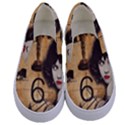 Vintage Cinema Kids  Canvas Slip Ons View1