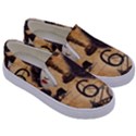 Vintage Cinema Kids  Canvas Slip Ons View3