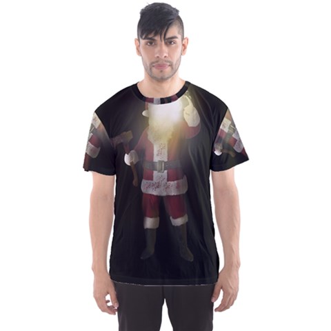 Santa Killer Men s Sports Mesh Tee by Valentinaart