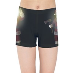 Santa Killer Kids Sports Shorts by Valentinaart