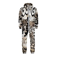 Graffiti Hooded Jumpsuit (kids) by Valentinaart